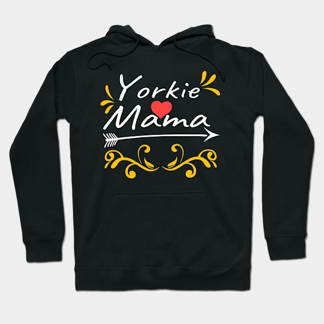 Yorkshire Terrier Cute Yorkie Dog Hoodie by Linco